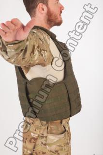 Soldier in American Army Military Uniform 0058